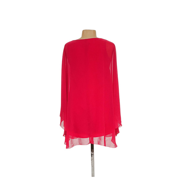 ASOS Pink Women's Chiffon Blouse - Picture 2 of 4